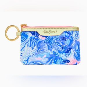 • Lilly Pulitzer • NWT • ID Case with Zipper & Key Ring